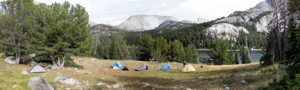 Campsite at Big Sandy Lake